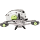 Lew’s MACH 1 Baitcast Reel, 7+1 Bearings, 7.5-1 Ratio, Graphite Frame and Sideplate, Multi-Setting Brake, Speed Gears, Speed Lube, Combat Grips, LH Retrieve, White/Gray/Green, MH1SHLG3