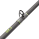 Lew’s MACH 1 Casting Rod, 6ft 8in, 1-PC IM7 Graphite Rod w/ Medium  and Moderate-Fast, Winn Dri-Tac Split-Grip, Graphite Skeletal Reel Seat, White/Black/Green, M1TWJBR