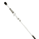 Lew’s MACH 1 Casting Rod, 6ft 9in, 1-PC IM7 Graphite Rod w/ Medium-Light  and Fast, Winn Dri-Tac Split-Grip, Graphite Skeletal Reel Seat, White/Black/Green, M1BFS