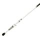 Lew’s MACH 1 Casting Rod, 7ft 3in, 1-PC IM7 Graphite Rod w/ Heavy  and Fast, Winn Dri-Tac Split-Grip, Graphite Skeletal Reel Seat, White/Black/Green, M1SJR