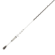 Lew’s MACH 1 Casting Rod, 7ft 3in, 1-PC IM7 Graphite Rod w/ Medium-Heavy  and Moderate, Winn Dri-Tac Split-Grip, Graphite Skeletal Reel Seat, White/Black/Green, M1CBR