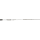 Lew’s MACH 1 Spinning Rod, 7ft 2in, 2-PC IM7 Graphite Rod w/ Medium-Heavy  and Fast, Winn Dri-Tac Split-Grip, Graphite Skeletal Reel Seat, White/Black/Green, M172MHS-2