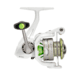 Lew’s MACH 1 Spinning Reel and Rod Combo, 6ft, 1-PC IM7 Graphite Rod, Ultra-Light, Fast, SZ 100 Reel, 9+1 Bearings, 5.2-1 Ratio, White/Black/Gray/Green, MH1060ULSG3