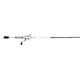 Lew’s MACH 1 Spinning Reel and Rod Combo, 6ft 6in, 2-PC IM7 Graphite Rod, Medium, Fast, SZ 300 Reel, 9+1 Bearings, 6.2-1 Ratio, White/Black/Gray/Green, MH3066MSG3-2