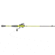 Lew’s MACH 2 Mobile Spinning Reel and Rod Combo, 6ft 6in, 2-PC IM8 Graphite Rod, Medium  w/ Fast, SZ 200 Reel, 6.2-1 Ratio, Mobile Carry Case, Green/Black/Gray, M2MSC2066M-2