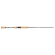 Lew’s Speed Stick Spinning Rod, 6ft 6in, 3-PC IM8 Graphite Rod w/ Light  and Fast, Cork Split-Grip, Fuji Concept O Guides, Hard-Sided Travel Case, Black/Green, LSST66L-3