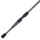 Lew’s TP2 Spinning Rod, 7ft 2in, 1-PC HM45 Graphite Rod w/ Medium  and Extra-Fast, Winn Dri-Tac Split-Grip, SoftTouch Reel Seat, No Foul Hook Keeper, Black/Gray, TP272MXFS