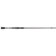 Lew’s TP2 Spinning Rod, 7ft 2in, 1-PC HM45 Graphite Rod w/ Medium  and Extra-Fast, Winn Dri-Tac Split-Grip, SoftTouch Reel Seat, No Foul Hook Keeper, Black/Gray, TP272MXFS
