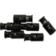 Liberty Mountain Cord Locks 1/4'' Rnd Blk 6pk 143