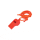 Liberty Mountain Lm Plast Whistle W/ Lanyard 8 ORANGE/25pk