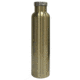Lifeline Double-Wall Vacuum-Insulated Wine Growler - 750 mL-Champagne Gold