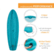Lifetime Products Horizon 100 Stand-Up Paddleboard w/Paddle, Teal, 90715