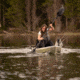Lifetime Products Kenai Pro Angler 100 Fishing Kayak w/Paddle, Moss Fusion, 91149