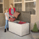 Lifetime Products 116 Gallon Outdoor Storage Deck Box