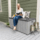 Lifetime Products 150 Gallon Outdoor Storage Deck Box