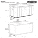 Lifetime Products 150 Gallon Outdoor Storage Deck Box