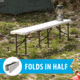 Lifetime Products 6-Foot Fold-In-Half Light Commercial Bench