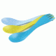 Light My Fire Spork Little 3-Pack-Cyan / Lime / Blue