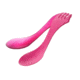 Spork Original 2-Pack-Transparent Pink / Fuchsia