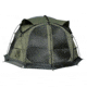 LiteFighter Dragoon Expeditionary Tent, Delta Green 499, 157.5in x 157.5in x 77in, DG5100-GRN