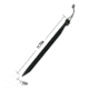 LiteFighter T-Stakes, Set of 4, Black, 11.75in x 0.75in, TB1104-BLK