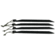 LiteFighter T-Stakes, Set of 4, Black, 11.75in x 0.75in, TB1104-BLK
