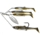 Live Target BaitBall Spinner Rig, 5/0 Hook, Green Pumpkinseed/Silver, Large, 3/4oz, MNSR21LG852