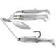 Live Target BaitBall Spinner Rig, 5/0 Hook, Pearl White/Silver, Large, 3/4oz, MNSR21LG855