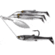 Live Target BaitBall Spinner Rig, 5/0 Hook, Smoke/Silver, Large, 3/4oz, MNSR21LG850