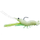 Live Target Fleeing Shrimp Soft Plastic Jig, Glow, 3/8oz, 3 1/2 in, SSJ85SK913