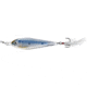Live Target LiveTarget Flutter Sardine-Jigging Spoon, 3in, 1-1/2oz, Silver/Blue, FSDJ80SK201