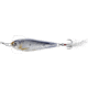 Live Target LiveTarget Flutter Shad-Jigging Spoon, 2 1/2in, 3/4oz, Silver/Black, FSJ60SK202