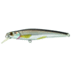 Live Target Livetarget Rainbow Smelt Shallow Dive Jerkbait, 3-4, Suspending, Silver/Black, 3-4, 5/16oz, #6 Hooks, RS91S202