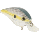 Livingston Lures FlatMaster SQ Lure, Chartreuse Shad, 5803