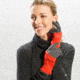 Lole Love Gloves - Women's-Moonlight/Cayenne-Large