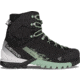 Lowa Cervino GTX Mid Mountaineering Boots - Women's, Black/Smoke Green, 10 US, 2210309959-Medium-10