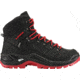 Lowa Renegade GTX Mid Hiking Boot - Men's-Black/Chili-Medium-9