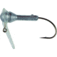 Luck E Strike Scrounger Long Bill Jighead, Unpainted, Size 2, SLB-182-4