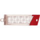 Luhr Jensen Super Duper Casting/Trolling Spoon, 1in, 1/16oz, Chrome &amp; Silver Prism-Lite, 1303-500-0150