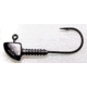 Lunker City Light Tackle Saltwater Fin-S Head with Grip, 1/8 oz, 3/0 Hook, 10/Bag, 18111