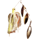 Lunker Lure Gen II Hawg Caller, Three Blade Willow, Chartreuse/White, GPW65
