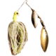 Lunker Lure Gen II Hawg Caller, Willow Double Blade, Chartreuse/White, Silver/Gold, GPW48