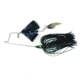 Lunker Lure JumpN Jak Buzz Bait, Black Skirt/Black Blade, 1/4oz, 37140103