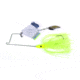 Lunker Lure JumpN Jak Buzz Bait, Chartreuse Skirt/Silver Blade, 1/2oz, 37120662