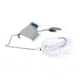 Lunker Lure JumpN Jak Buzz Bait, White Skirt/Silver Blade, 1/2oz, 37121742