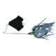 Lunker Lure Original Buzz Bait, Black Skirt/Black Blade, 3/8oz, 4238-0103
