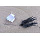 Lunker Lure Original Buzz Bait, Black Skirt/Silver Blade, 1/2oz, 4212-0102
