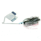 Lunker Lure Original Buzz Bait, Smokey Shad/Silver Blade, 1/2oz, 4212-3032
