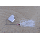 Lunker Lure Proven Winner Buzz Bait, White Head/White/Silver Flake Skirt/Silver Blade, 1/4oz, PW20314