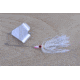 Lunker Lure Proven Winner Buzz Bait, White Head/White/Silver Flake Skirt/Silver Blade, 3/8oz, PW30238